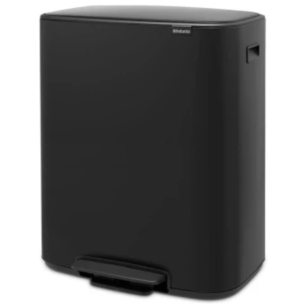Brabantia Bo Pedaalemmer 60 Liter - Mat Zwart - Afbeelding 2