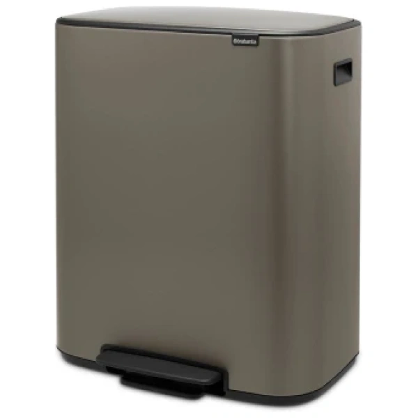 Brabantia Bo Pedaalemmer 60 Liter - Grijs - Afbeelding 2
