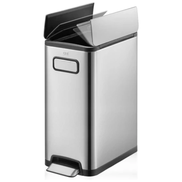 EKO Ecofly pedaalemmer 30 Liter - Mat RVS - Afbeelding 2
