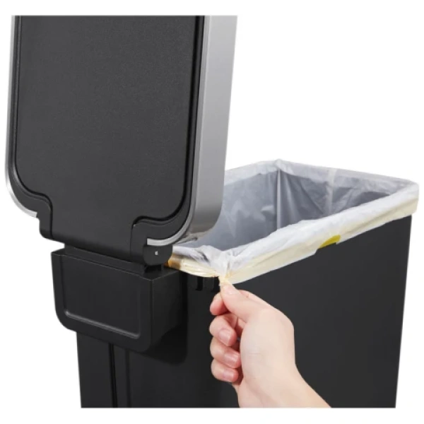 EKO Hana Slim Pedaalemmer 40 Liter - Zwart - Afbeelding 5