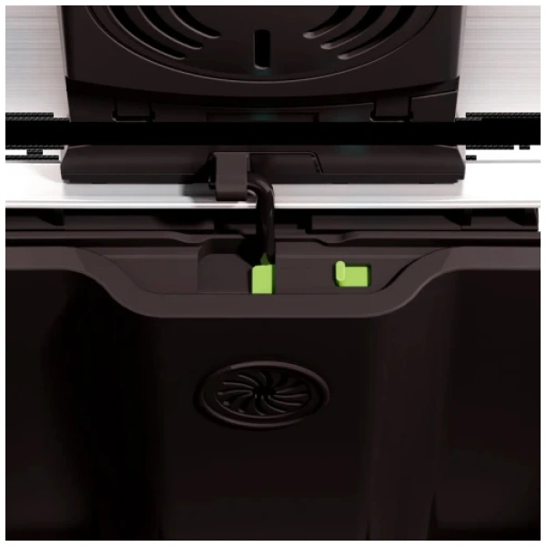 EKO E-Cube pedaalemmer 40 Liter - Mat RVS - Afbeelding 5