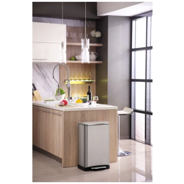 EKO E-Cube pedaalemmer 40 Liter - Mat RVS - Afbeelding 7