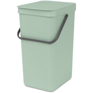Brabantia Sort & Go Prullenbak - 16 liter - Jade Green