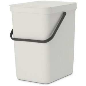 Brabantia Sort & Go Prullenbak - 25 l - Light Grey