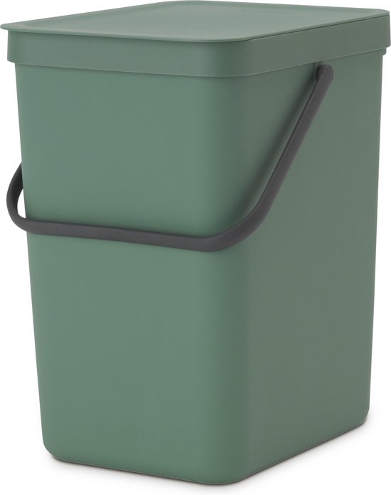 Brabantia Sort & Go Prullenbak - 25 liter - Fir Green