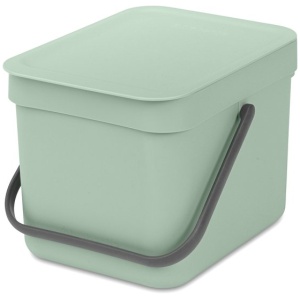 Brabantia Sort & Go Prullenbak - 6 liter - Jade Green