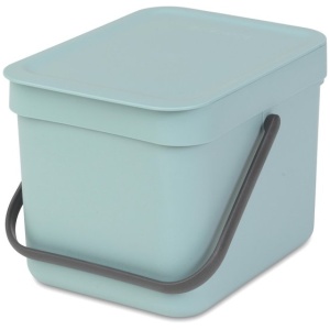 Brabantia Sort & Go Prullenbak - 6 liter - Mint