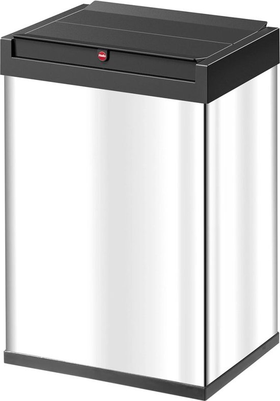 Hailo Big-Box Swing L Prullenbak - 35 l - met RVS
