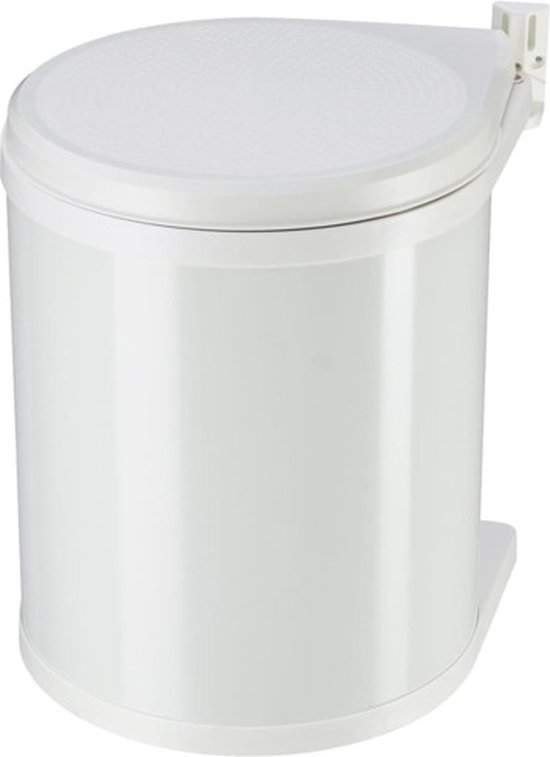 Hailo Compact-Box M Prullenbak - 15 l - Inbouwprullenbak - RVS