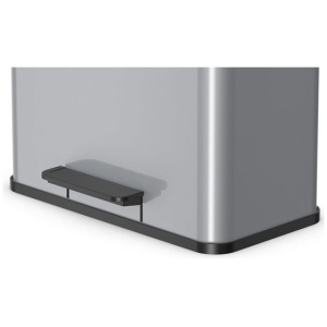 Hailo Öko Trio Plus Prullenbak - 3 x 9L - Zilver