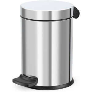 Hailo Pedaalemmer Solid S 3 L roestvrij staal