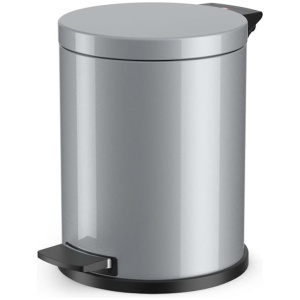Hailo Solid M Pedaalemmer -12 l - RVS/Zilver