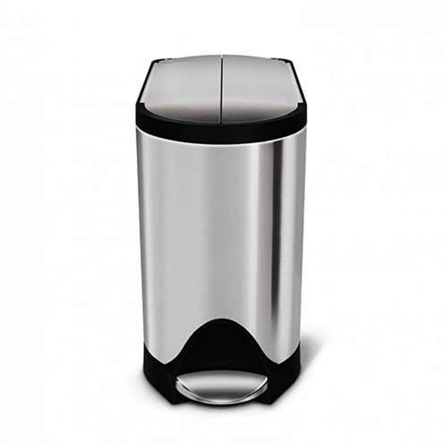 Afvalemmer butterfly, 10 liter - simplehuman