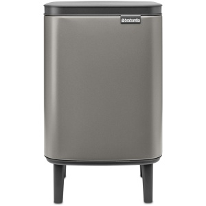 Brabantia Bo Hi Prullenbak - 7 liter - Platinum