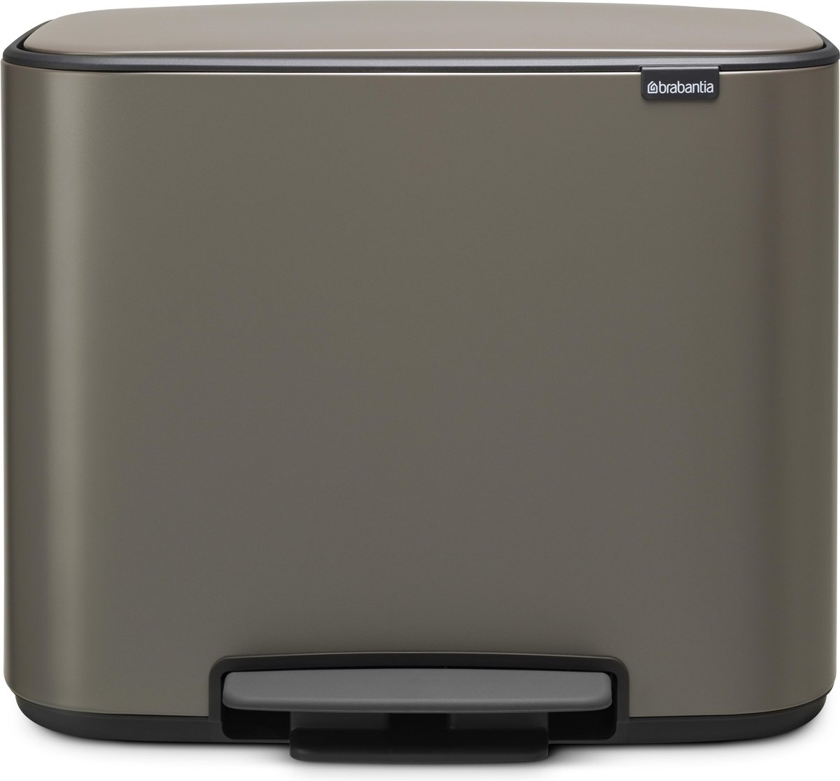 Brabantia Bo Prullenbak - 36 liter - Platinum