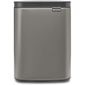 Brabantia Bo Prullenbak - 4 liter - Platinum