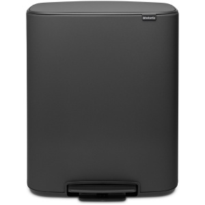 Brabantia Bo Prullenbak - 60 liter - Mineral Infinite Grey