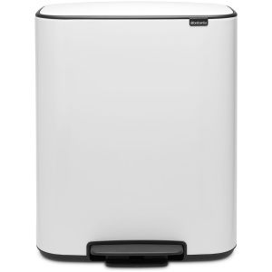 Brabantia Bo Prullenbak - 60 liter - White