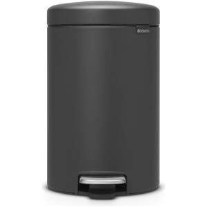 Brabantia NewIcon Prullenbak - 12 liter - Mineral Infinite Grey