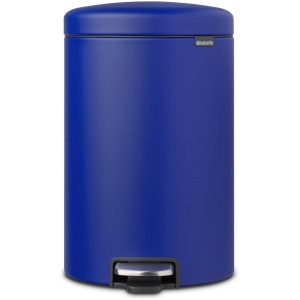 Brabantia NewIcon Prullenbak - 20 liter - Mineral Powerful Blue