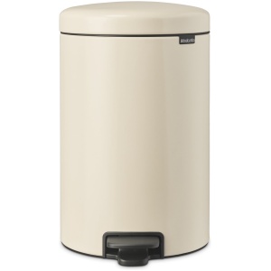Brabantia NewIcon Prullenbak - 20 liter - Soft Beige