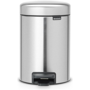 Brabantia NewIcon Prullenbak - 3 liter - Matt Steel Fingerprint Proof