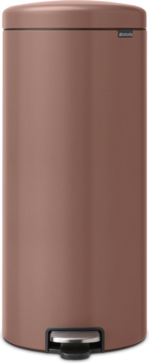 Brabantia NewIcon Prullenbak - 30 liter - Satin Taupe