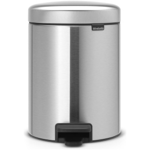 Brabantia NewIcon Prullenbak - 5 liter - Matt Steel Fingerprint Proof