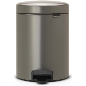 Brabantia NewIcon Prullenbak Afvalscheiding - 2 x 2 liter - Platinum