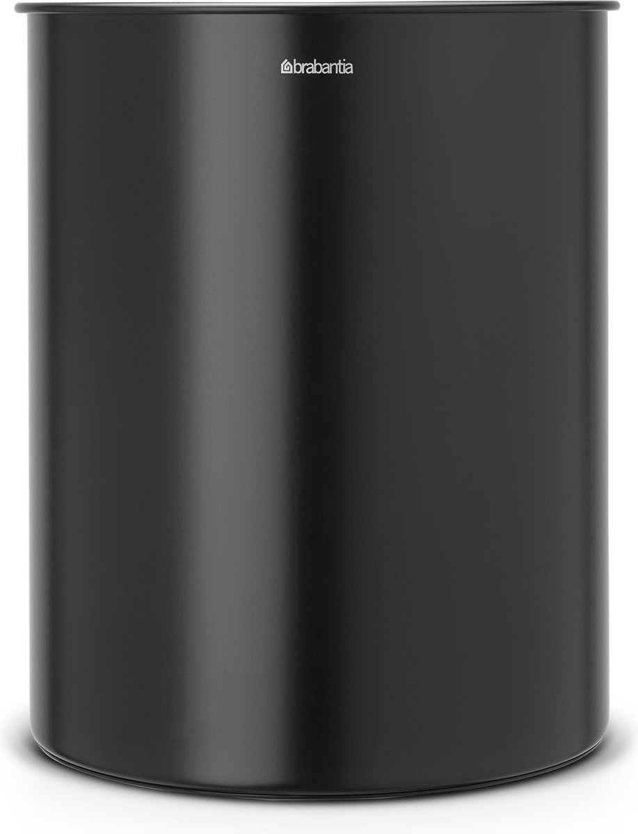 Brabantia Prullenbak / Papierbak - 15 liter - Matt Black