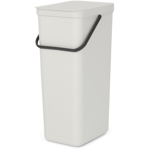 Brabantia Sort & Go Prullenbak - 40 liter - Light Grey