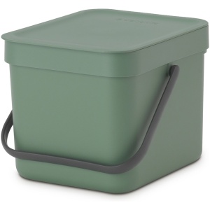 Brabantia Sort & Go Prullenbak - 6 l - Fir Green