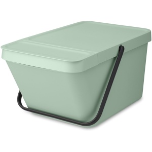 Brabantia Sort & Go Prullenbak Stapelbaar - 20 liter - Jade Green
