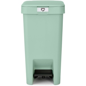 Brabantia StepUp Prullenbak - Pedaalemmer - 10 liter - Jade Green