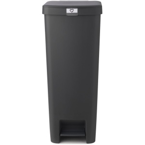 Brabantia StepUp Prullenbak - Pedaalemmer - 40 liter - Dark Grey