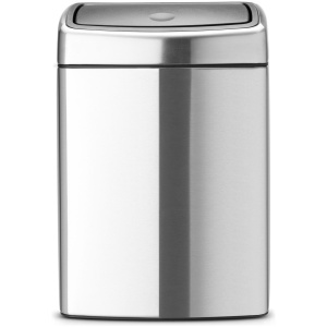 Brabantia Touch Bin Prullenbak - 10 liter - Matt Steel Fingerprint Proof
