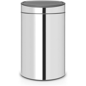 Brabantia Touch Bin Prullenbak - 40 liter - Brilliant Steel