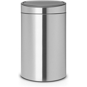Brabantia Touch Bin Prullenbak - 40 liter - Matt Steel