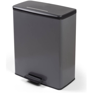 Curver Decobin Prullenbak - 65L - Rechthoekig - Cool Grey