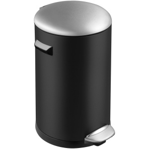 EKO Belle Deluxe Prullenbak - 20 l - glanzend zwart