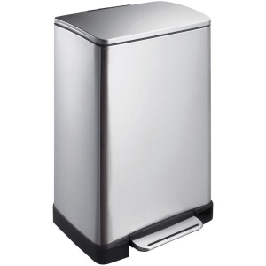 EKO E-cube Prullenbak - 40 l - Mat RVS