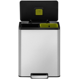 EKO EcoCasa 2 Pedaalemmer 30+30L - Mat RVS