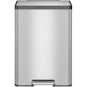 EKO EcoCasa 2 Pedaalemmer 45L - Mat RVS