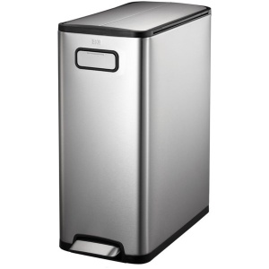 EKO Ecofly Prullenbak 30 Liter - Mat RVS - Fingerprintproof