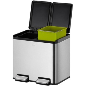 EKO Essential 2 Pedaalemmer 15+15L - Mat RVS