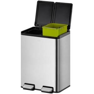 EKO Essential 2 Pedaalemmer 20+20L - Mat RVS