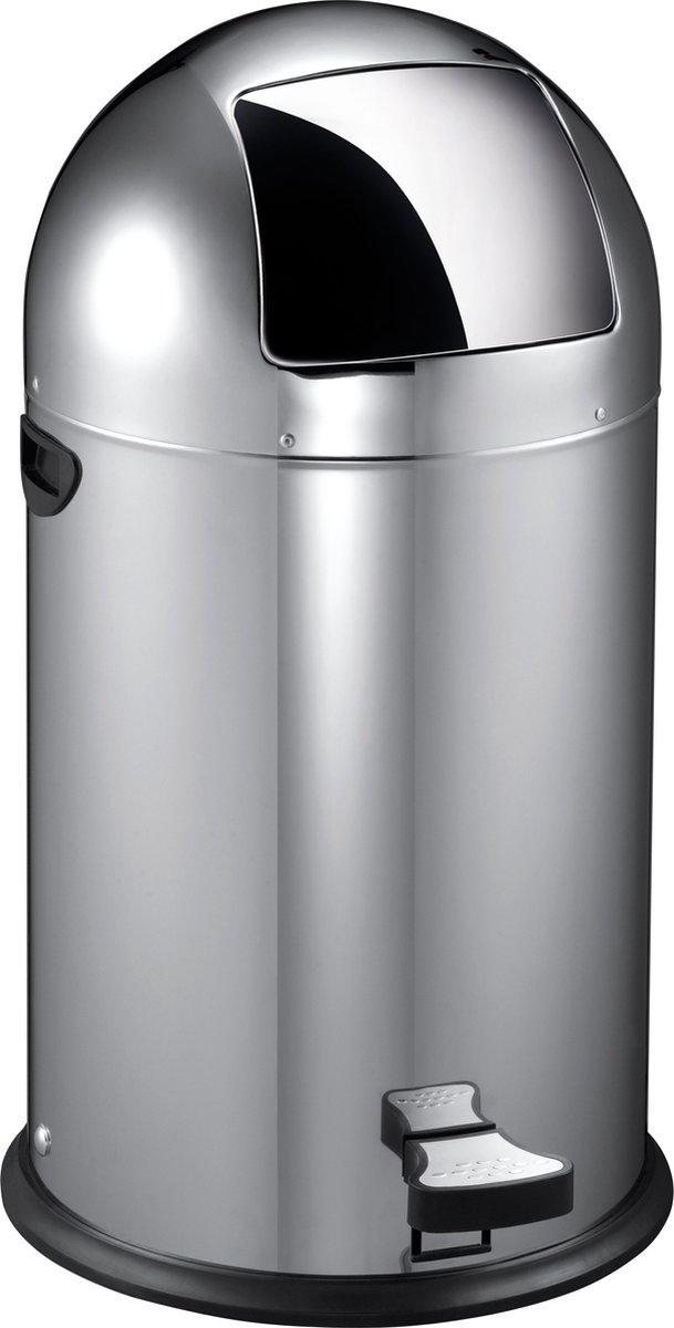EKO Kickcan Prullenbak - 33 l - Mat RVS