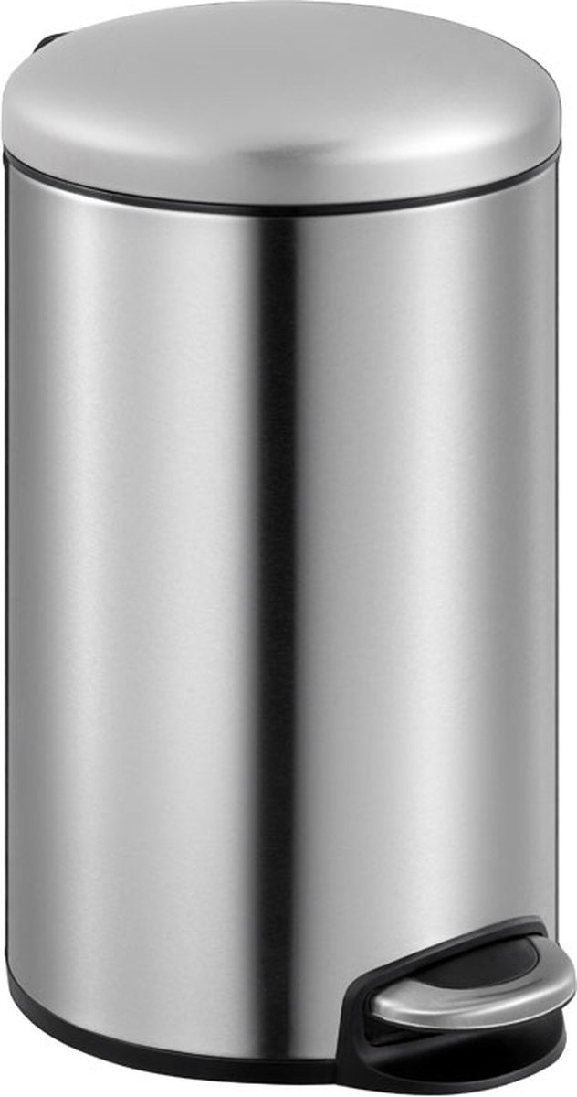 EKO Maggey Pedaalemmer 20 Liter - Mat RVS - Soft-close