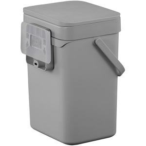 EKO Puro II Voedselafvalbakje - 7 Liter - Grijs - Kunststof