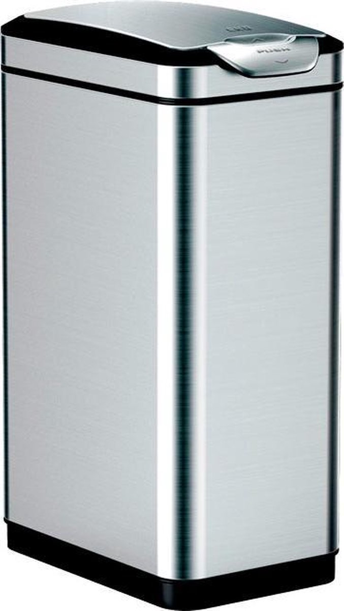 EKO Tina Touch Prullenbak - 30 l - Mat RVS